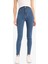Jegging Yüksek Bel Bilek Boy Dar Paça Basic Düz Jean Pantolon B7498AX25SP 4