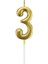 3 Rakam Mum Altın 1