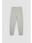 Standart Fit Kalın Jogger Eşofman Altı Bel Paça Lastikli Basic Düz Uzun Boy S7370AZ24SP 8