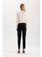 Sigaret Saten Kumaş Pantolon Siyah Normal Bel Basic Düz Beli Lastikli Düz Paça J8743AZ24SM 6