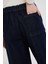 Barrel Fit Beli Lastikli Bilek Boy Cepli Yumuşak Jean Pantolon E3873AX25SP 6
