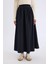 A Kesim Esnek Belli Paraşüt Kumaş Maxi Tesettür Etek 6