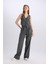 Wide Leg Kumaş Palazzo Pantolon Çift Cepli Normal Bel Standart Boy Geniş Bol Paça D5066AX24AU 4