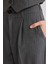 Wide Leg Kumaş Palazzo Pantolon Çift Cepli Normal Bel Standart Boy Geniş Bol Paça D5066AX24AU 6