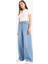 Wide Leg Yüksek Bel Geniş Paça Uzun Yumuşak Jean Pantolon E1679AX25SM 2