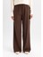 Wide Leg Geniş Paça Beli Lastikli Bağcıklı Basic Düz Palazzo Pantolon C5628AX24AU 4