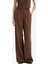 Wide Leg Fermuarlı Normal Bel Standart Boy Geniş Paça Keten Karışımlı Palazzo Pantolon E6210AX25SP 5