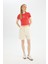 Coool Regular Fit Normal Bel Kısa Paça Gabardin Şort D0964AX24SM 6