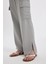 Wide Leg Dökümlü Kumaş Pantolon Beli Lastikli Bağcıklı Geniş Bol Paça Cepli Yüksek Bel Uzun Boy Paça Yırtmaçlı A9212AX24SM 6