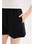 Beli Lastikli Cepli Düz Paça Şort U3357AZ25SM 5