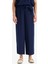 Culotte Geniş Paça Krinkıl Viskon Kapri C9565AX25SM 5