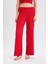Regular Fit Beli Lastikli Basic Düz Bürümcük Pantolon D4415AX25SP 4