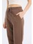 Standart Fit Kalın Jogger Eşofman Altı Bel Paça Lastikli Basic Düz Uzun Boy S7370AZ25SP 6