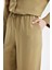 Wide Leg Geniş Bol Paça Beli Lastikli Bağcıklı Basic Düz Pantolon D4148AX24AU 4
