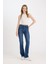 Bootcut Normal Bel Cepli Uzun Jean Yıkamalı Pantolon D5527AX24WN 1