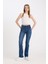 Bootcut Normal Bel Cepli Uzun Jean Yıkamalı Pantolon D5527AX24WN 3