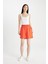 Paperbag Yüksek Bel Geniş Paça Belmando Şort T0883AZ24HS 1