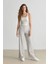 Coool Wide Leg Kareli Normal Bel Geniş Paça Pantolon E6121AX25SP 1