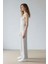 Coool Wide Leg Kareli Normal Bel Geniş Paça Pantolon E6121AX25SP 4
