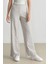 Coool Wide Leg Kareli Normal Bel Geniş Paça Pantolon E6121AX25SP 6