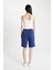 Regular Fit Beli Lastikli Düz Paça Bermuda Şort N7439AZNS 6