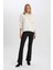 İspanyol Paça Yüksek Bel Pantolon Tayt X3148AZ24AU 3