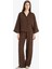 Wide Leg Modal Kumaş Palazzo Pantolon Yüksek Bel Düz Paça Geniş Paça E8235AX25SM 2
