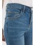 Yüksek Bel Geniş Paça Jean Pantolon D7972AX25SP 5