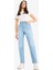 Lina Comfort Mom Normal Bel Düz Paça Jean Kar Yıkamalı Pantolon D7946AX25SP 2