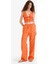 Straight Fit Desenli Üç Cepli Normal Bel Standart Boy Pamuk Pantolon F5800AX25HS 2