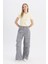 Coool Wide Leg Geniş Paça Normal Bel Pantolon Kargo Cepli Basic Düz C4710AX24SP 1