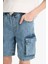 Erkek Çocuk Jean Şort D8566A825SM 7
