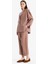 Keten Karışımlı Basic Düz Kısa Paça Harem Pantolon B7506AX25SP 3