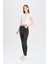 Skinny Fit Yüksek Bel Düz Paça Uzun Jean Kar Yıkamalı Pantolon D6601AX25SP 1