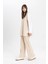 Triko Pantolon Straight Fit Geniş Bol Paça C2088AX24SP 2