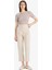 Carrot Fit Crop Kumaş Pantolon Fermuarlı Yüksek Bel Dar Paça C2466AX25SP 1
