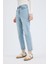 Mary Vintage Straight Fit Yüksek Bel Düz Paça Jean Kar Yıkamalı Pantolon D7981AX25SP 4