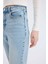 Mary Vintage Straight Fit Yüksek Bel Düz Paça Jean Kar Yıkamalı Pantolon D7981AX25SP 5