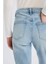 Mary Vintage Straight Fit Yüksek Bel Düz Paça Jean Kar Yıkamalı Pantolon D7981AX25SP 6