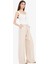 Wide Leg Çift Cepli Yüksek Esnek Belli Geniş Paça Pantolon E7434AX25SM 3