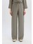 Wide Leg Geniş Bol Paça Desenli Yüksek Bel Rahat Palazzo Pantolon C4042AX25SP 3