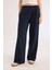 Coool Wide Leg Eşofman Altı Basic Düz Beli Lastikli Geniş Bol Paça E5374AX25SP 5