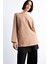 Relax Fit Yarı Elastik Bantlı Bel Poplin Tesettür Kapatıcı Parça F8527AX25SM 3