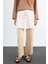 Relax Fit Yarı Elastik Bantlı Bel Poplin Tesettür Kapatıcı Parça F8527AX25SM 2