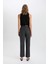 Wide Leg Kışlık Pantolon Yüksek Bel Düz Paça D6877AX24AU 6