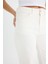 Comfort Straight Normal Bel Bilek Boy Beyaz Jean Pantolon F6174AX25HS 5