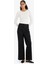 Wide Leg Cepli Yüksek Bel Gabardin Pantolon F1649AX25AU 2