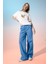 Coool Straight Fit Çizgili Normal Bel Poplin Pantolon D4855AX24HS 1