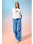 Coool Straight Fit Çizgili Normal Bel Poplin Pantolon D4855AX24HS 2