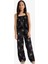 Kız Çocuk Desenli Wide Leg Geniş Paça Pamuklu Pantolon D7610A825SM 3